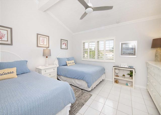 Guest bedroom — two queen beds